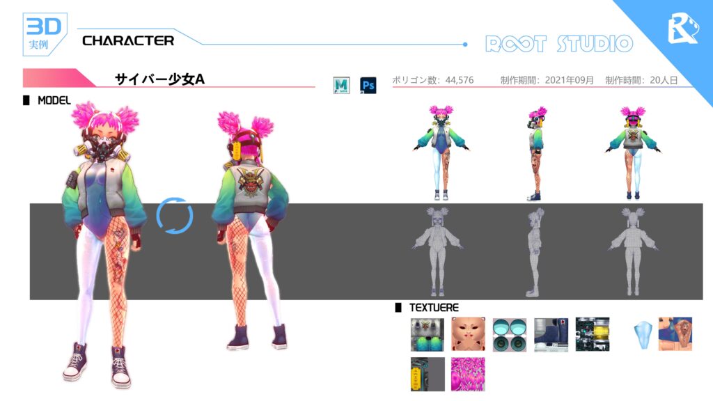 サイバー少女A – Root Studio Co., Ltd.